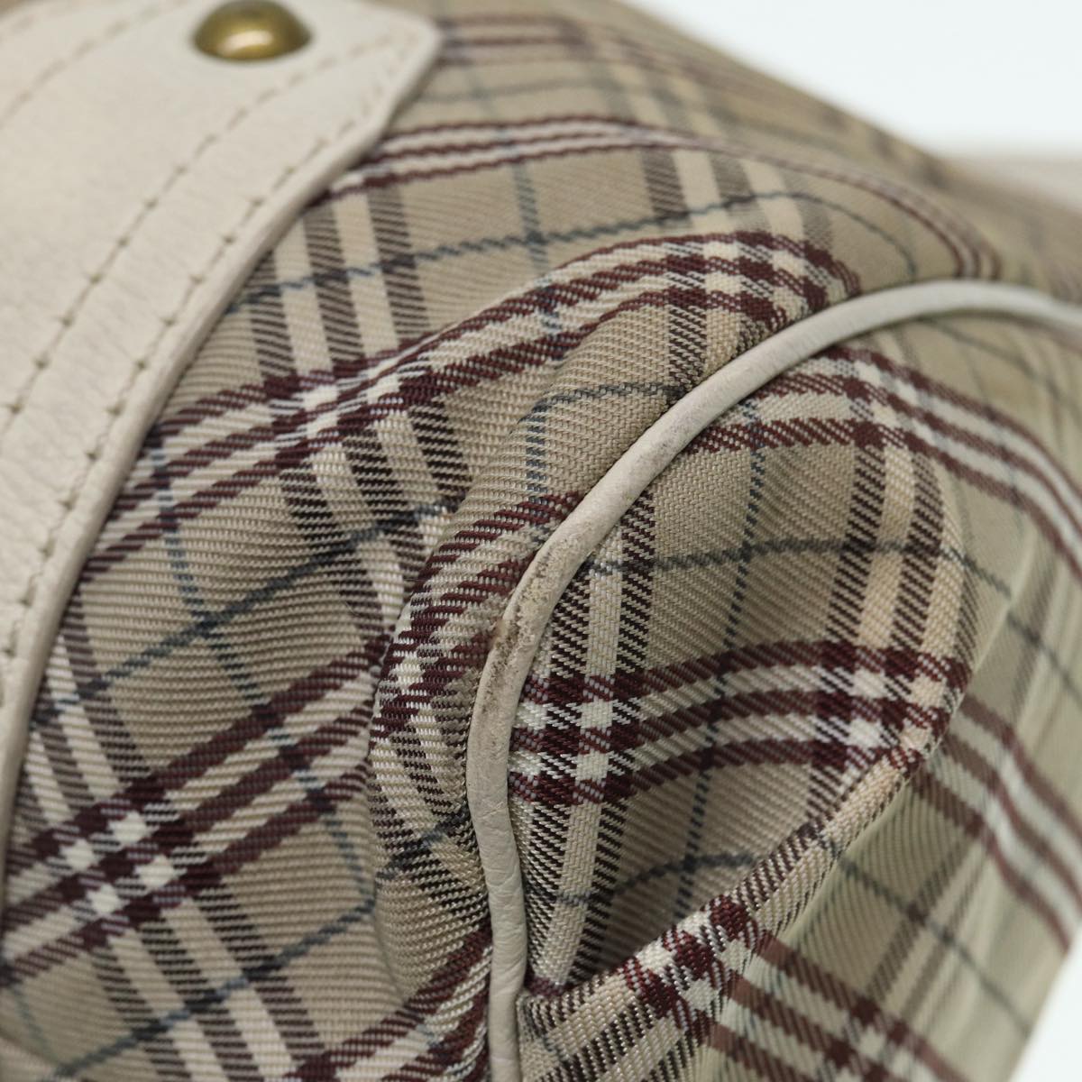 Burberry Nova Check, Beige, Canvas, shoulder