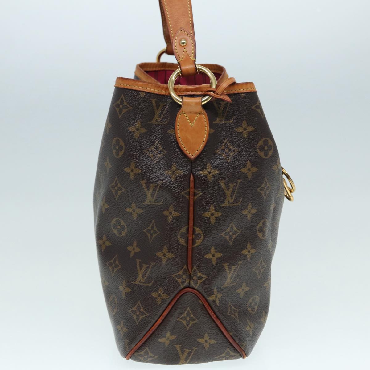 Louis Vuitton Delightfull PM, Brown, Canvas, shoulder