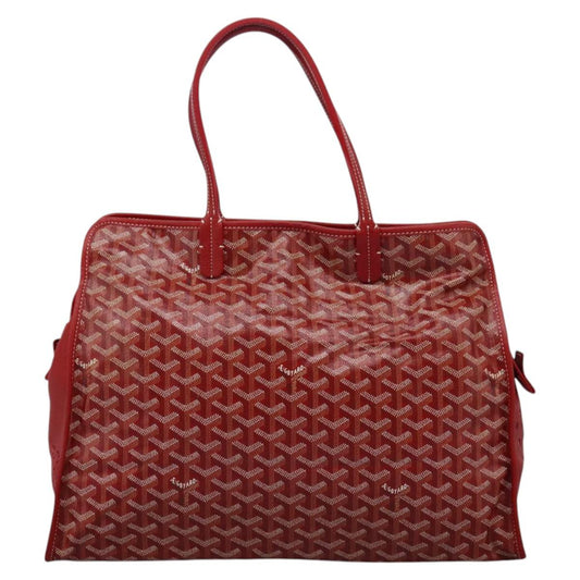 Goyard Hardy, Red, Canvas, tote