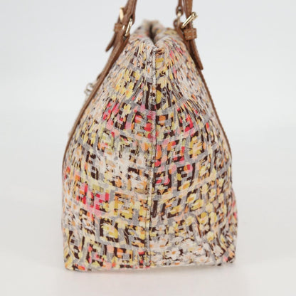 Fendi Roll Bag, Beige, Canvas, handbag