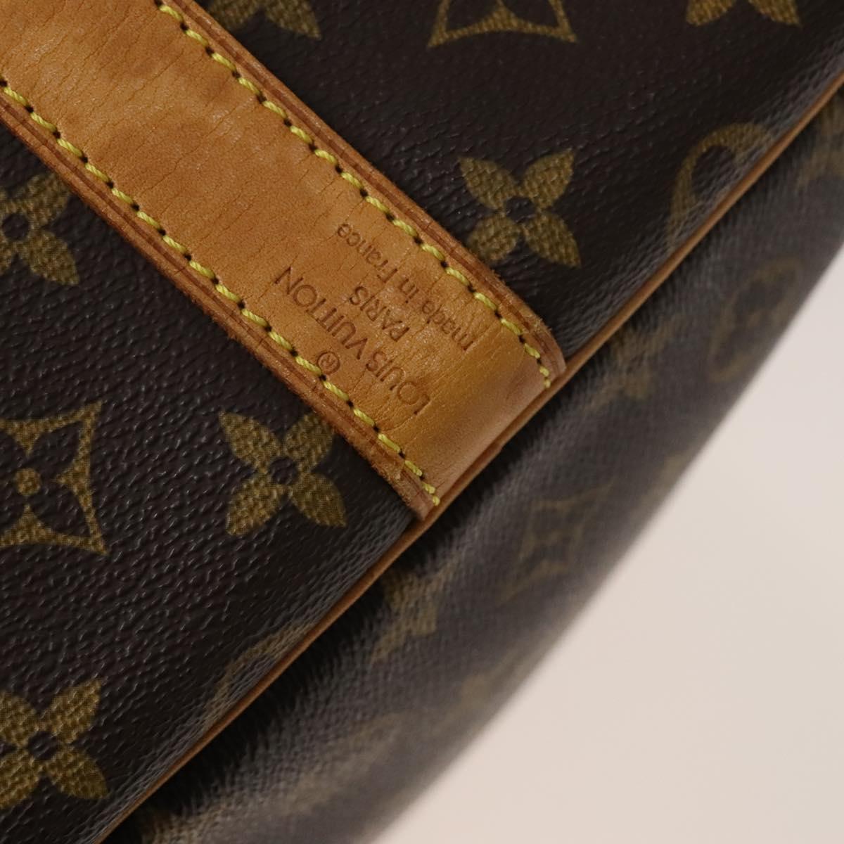 Louis Vuitton Keepall Bandoulière 60, Brown, Canvas, travel