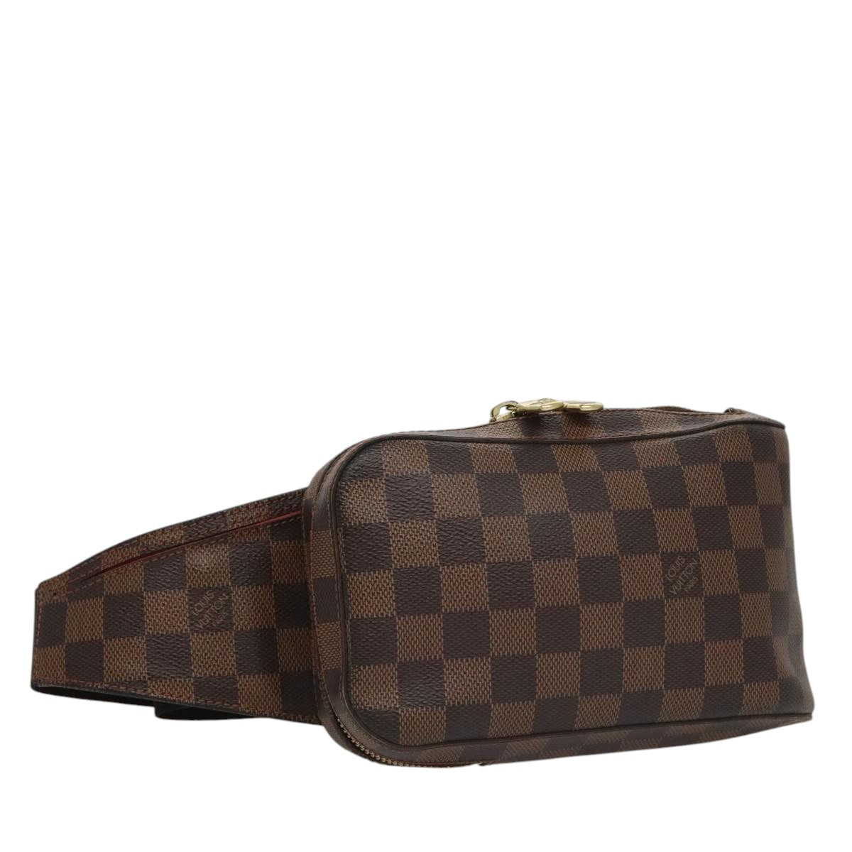 Louis Vuitton Geronimos, Brown, Canvas, shoulder