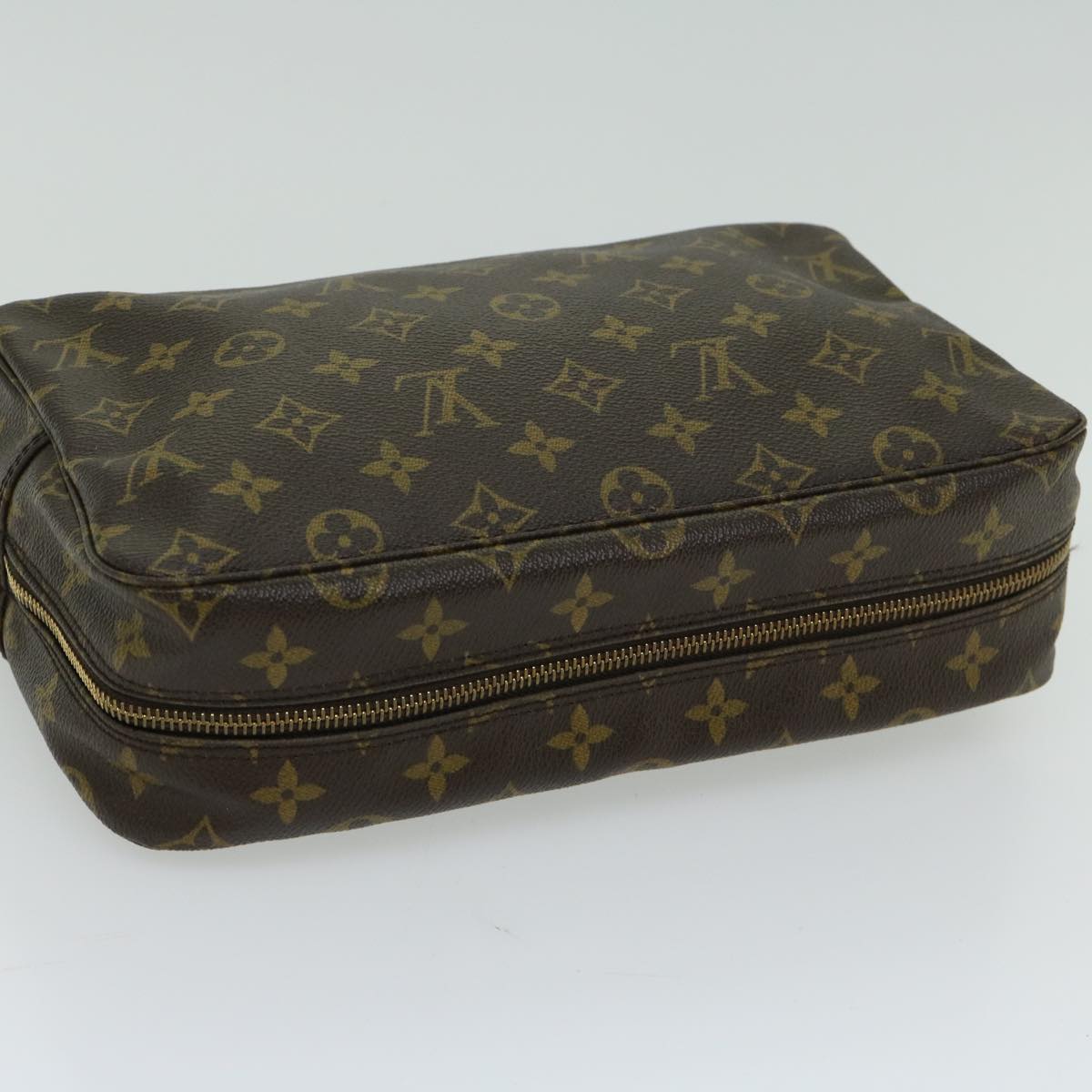 Louis Vuitton Trousse de Toilette, Brown, Canvas, clutch