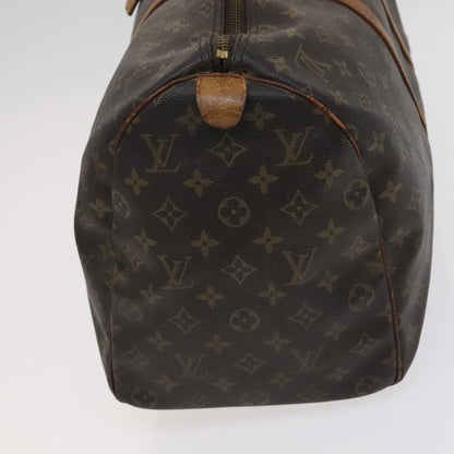Louis Vuitton Keepall 45, Brown, Canvas, travel
