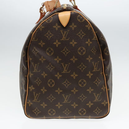 Louis Vuitton Keepall 50, Brown, Canvas, travel