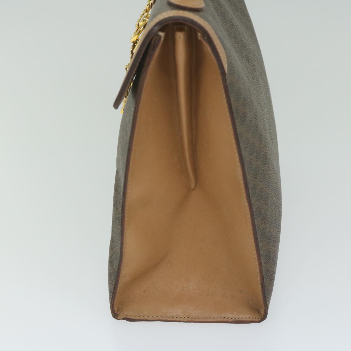 Céline Macadam, Brown, Canvas, handbag