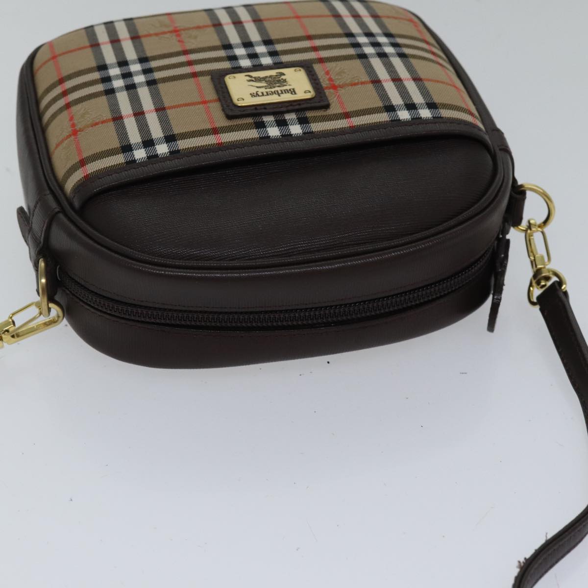 Burberry Nova Check, Beige, Canvas, shoulder