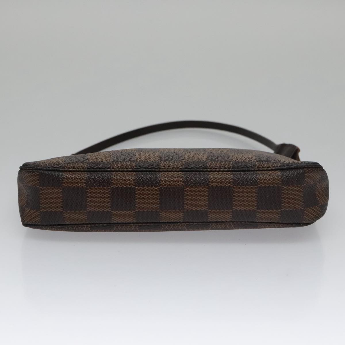 Louis Vuitton Pochette Accessoire, Brown, Canvas, clutch