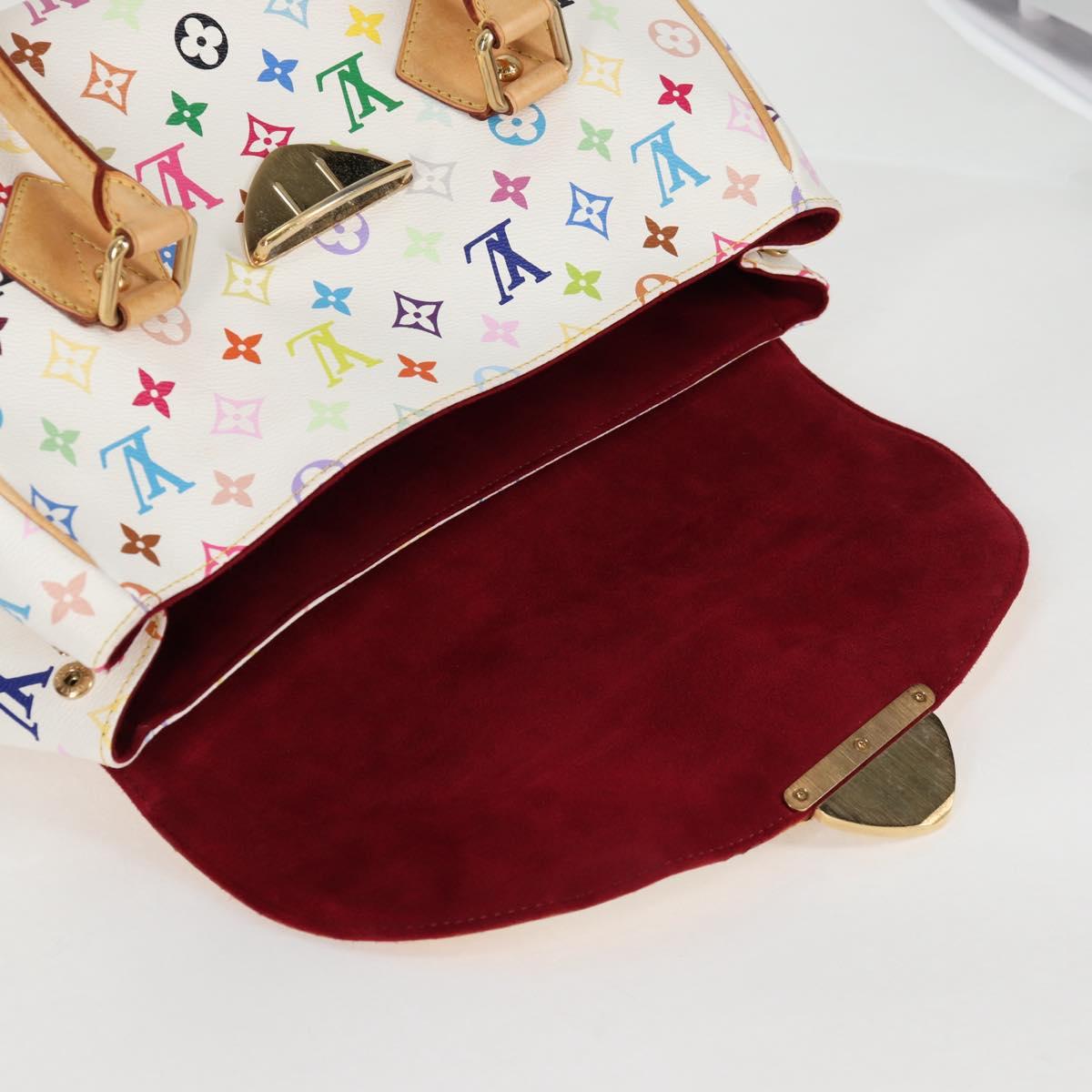 Louis Vuitton Beverly, White, Canvas, handbag