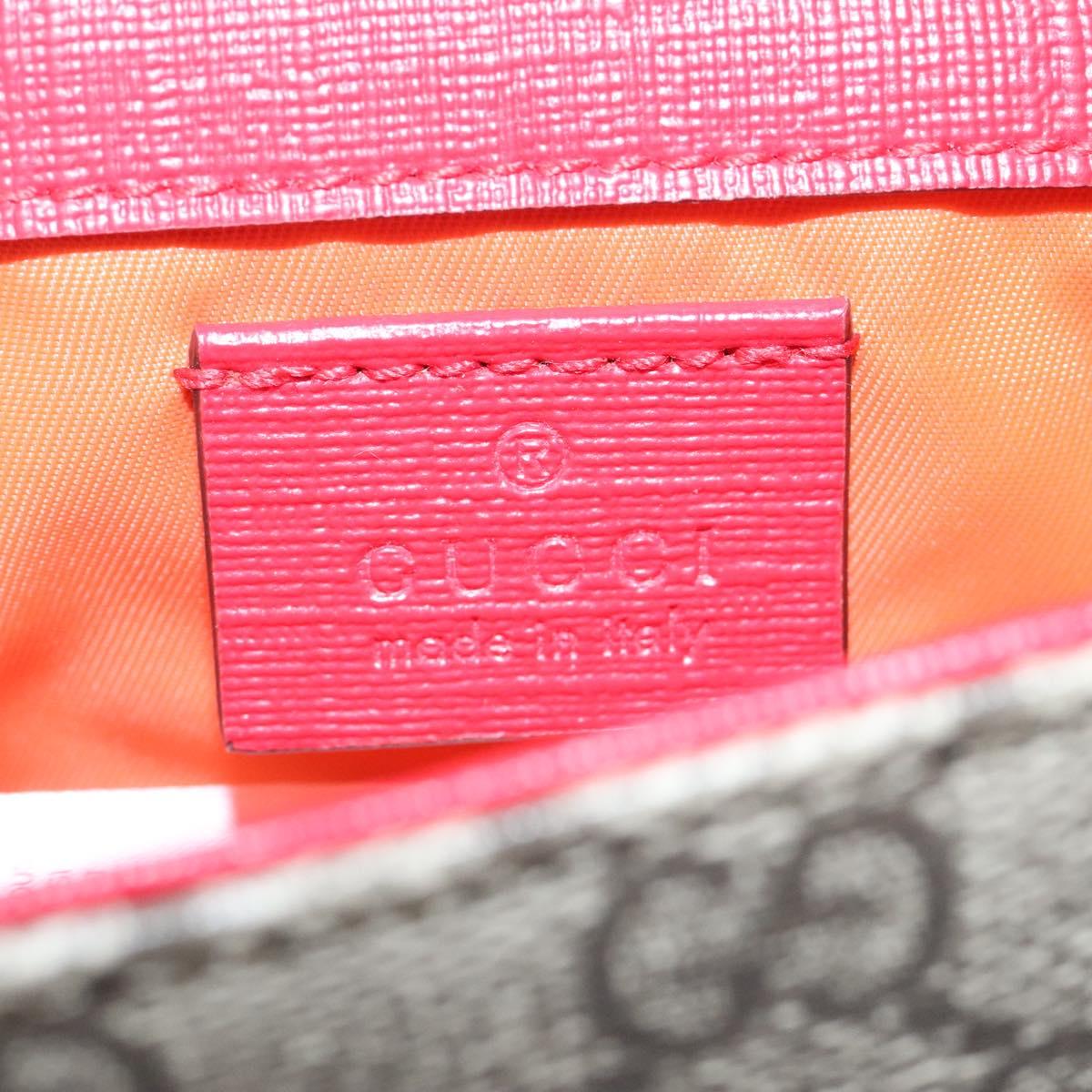 Gucci Butterfly, Beige, Canvas, shoulder