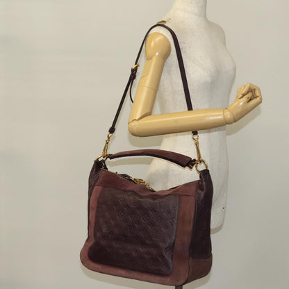 Louis Vuitton Audacieuse, Brown, Canvas, shoulder