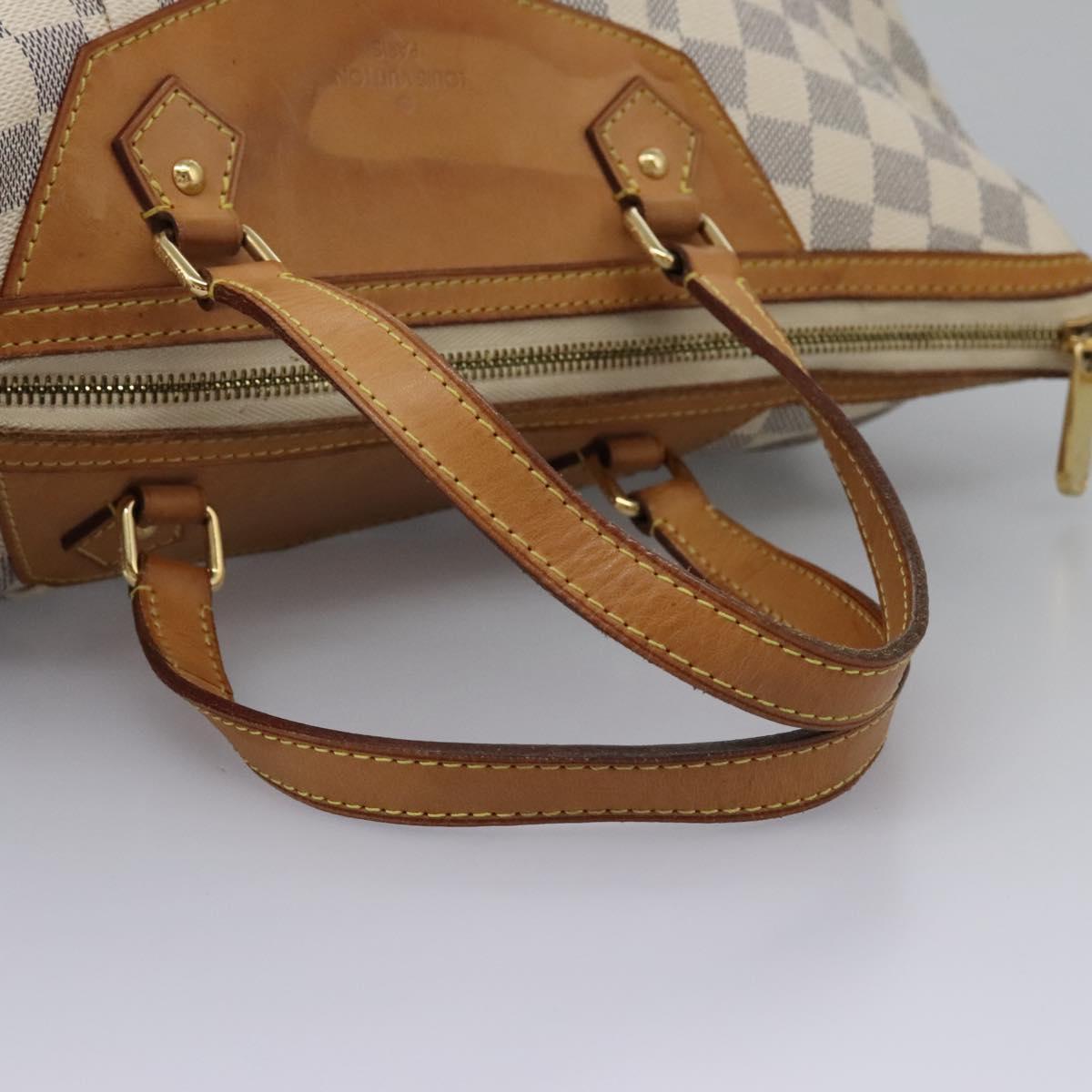 Louis Vuitton Siracusa, Grey, Canvas, shoulder