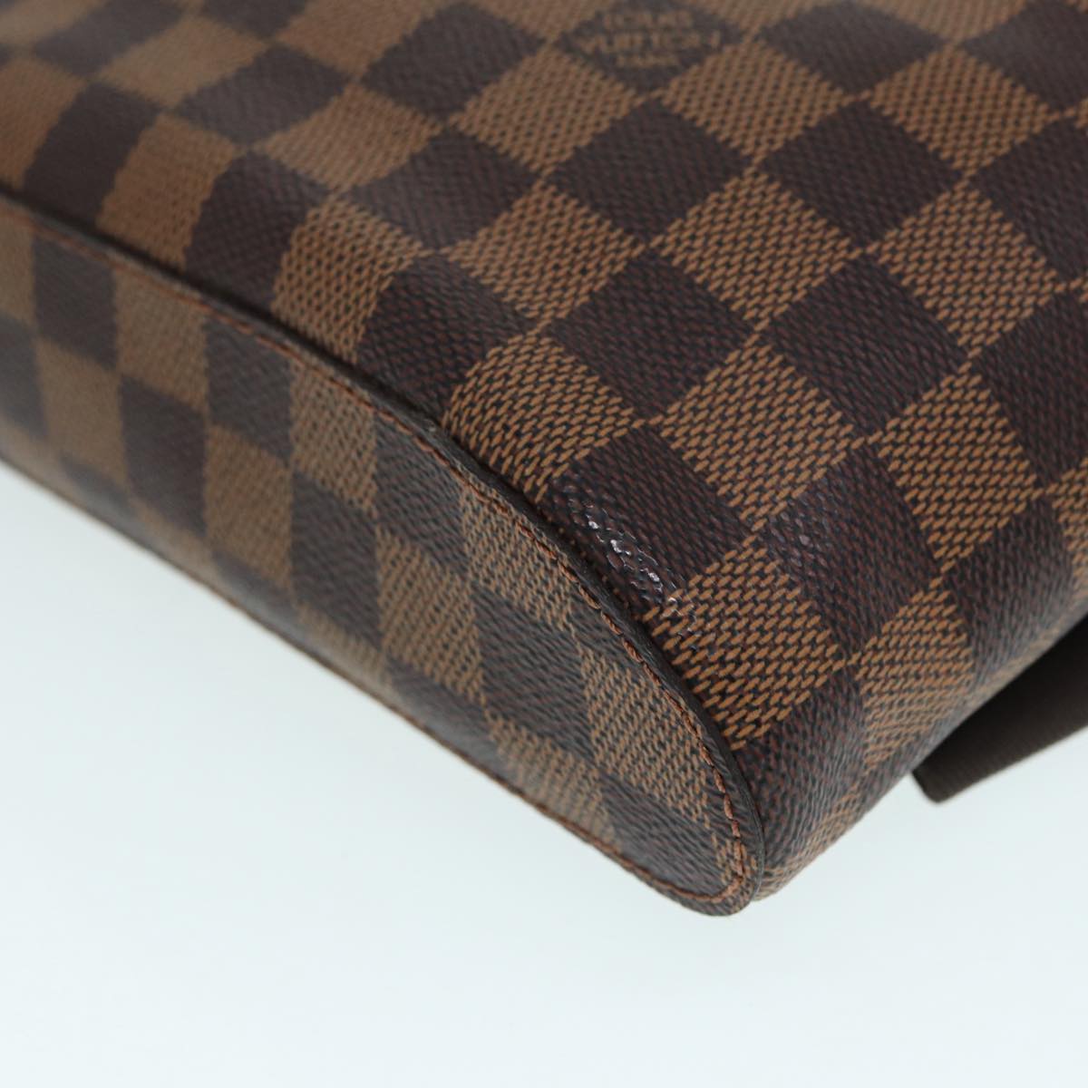 Louis Vuitton Geronimos, Brown, Canvas, clutch