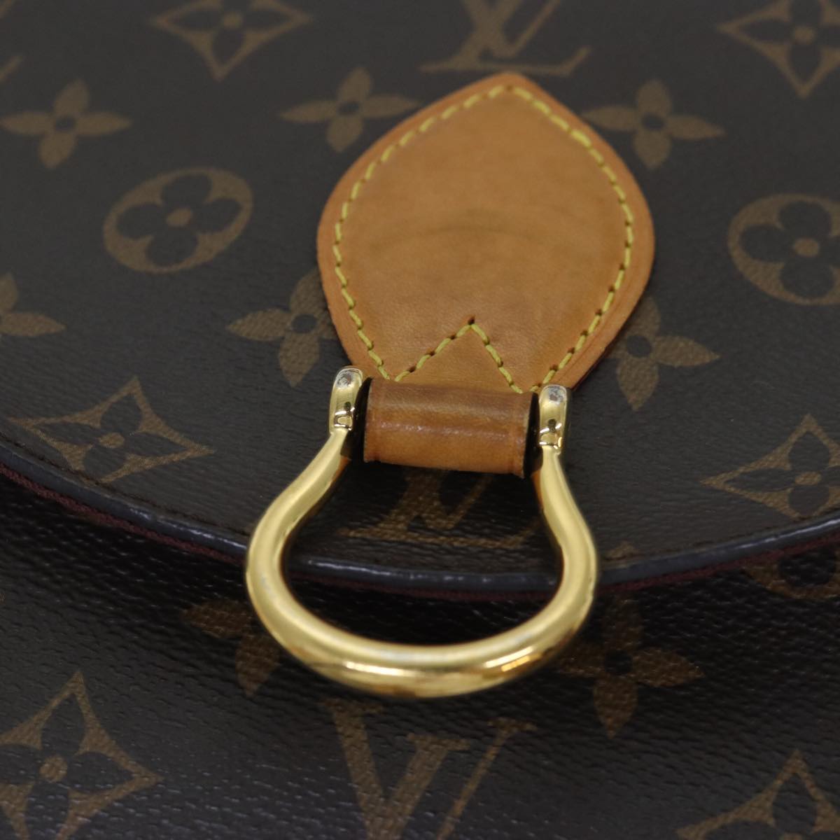 Louis Vuitton Saint Cloud, Brown, Canvas, shoulder