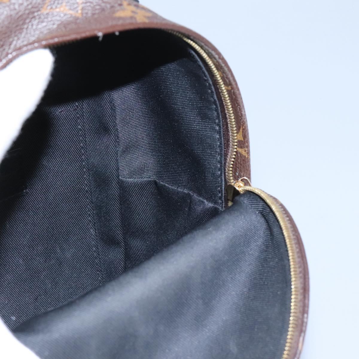 Louis Vuitton Palm Springs mini, Brown, Canvas, backpack