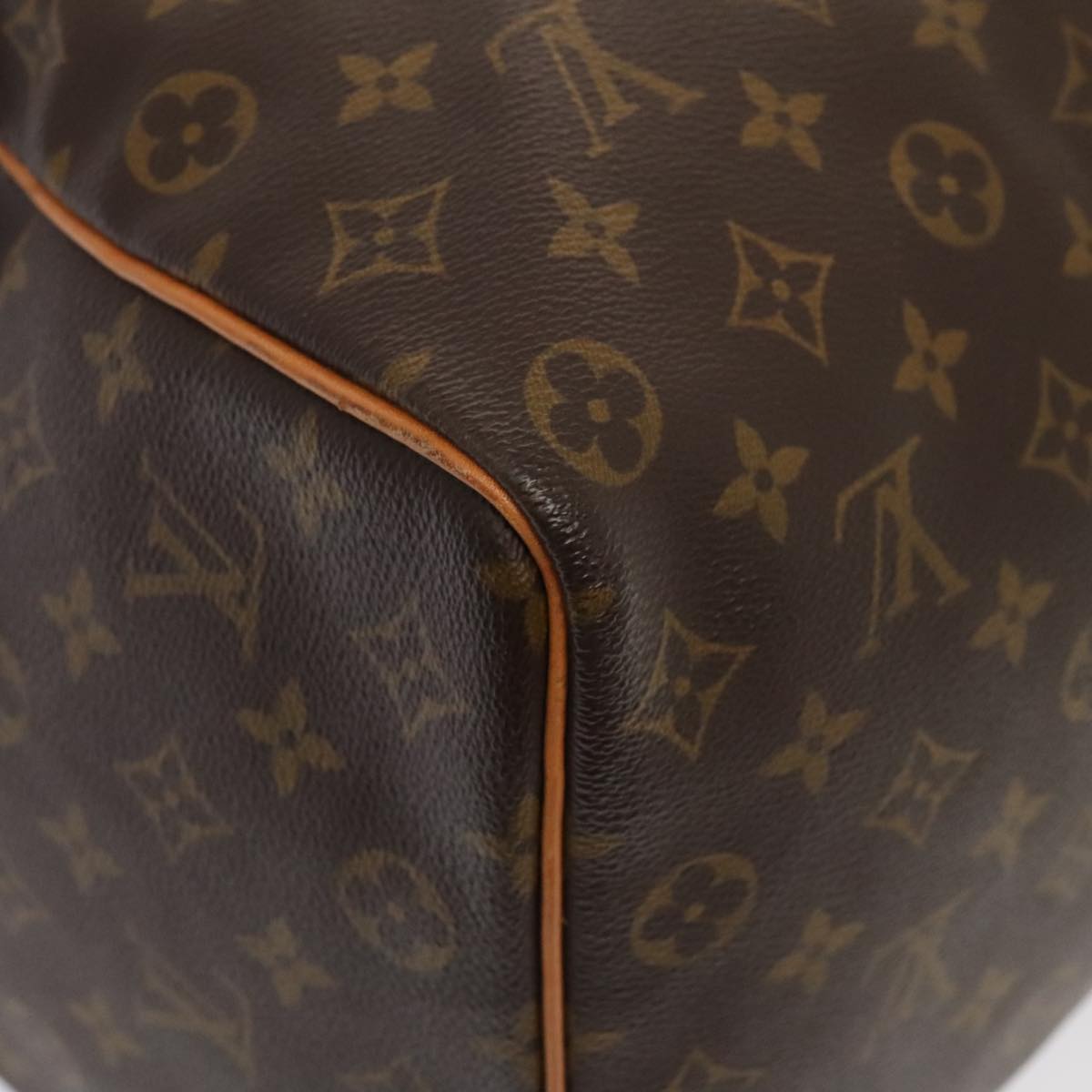 Louis Vuitton Keepall 50, Brown, Canvas, travel