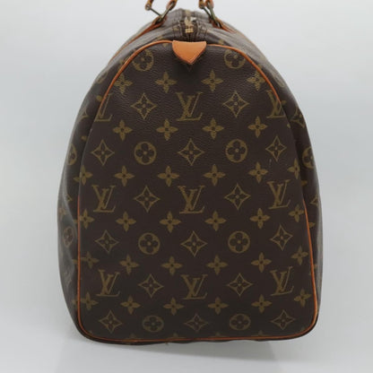 Louis Vuitton Keepall 50, Brown, Canvas, travel