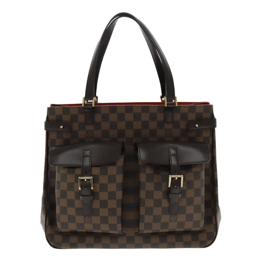 Louis Vuitton Uzes, Brown, Canvas, tote