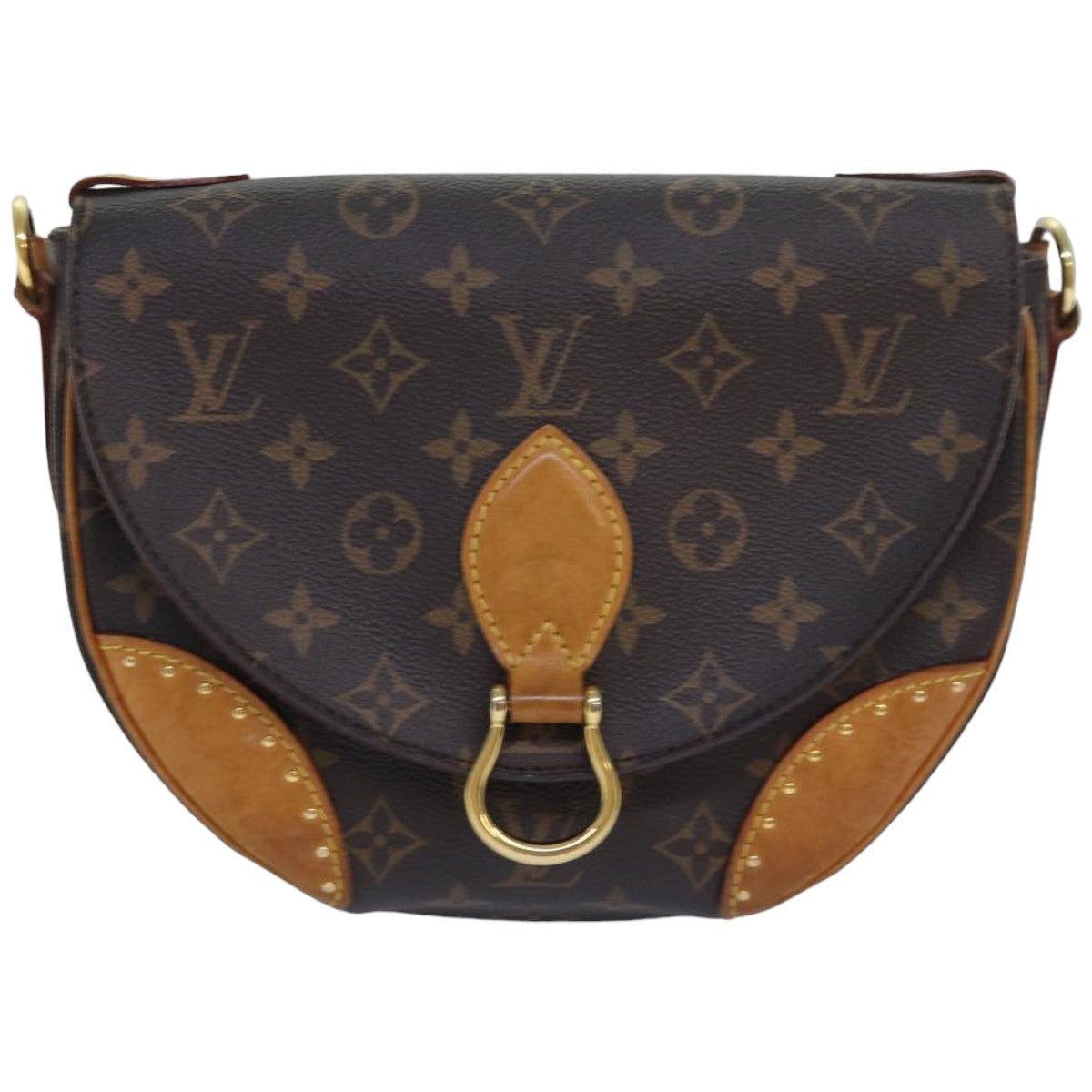 Louis Vuitton Saint Cloud, Brown, Canvas, shoulder