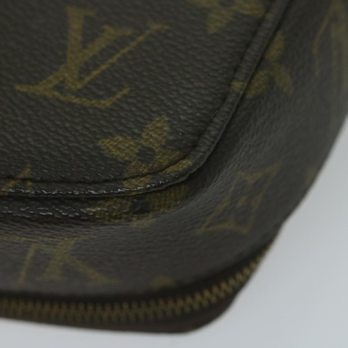 Louis Vuitton Monte Carlo, Brown, Canvas, clutch