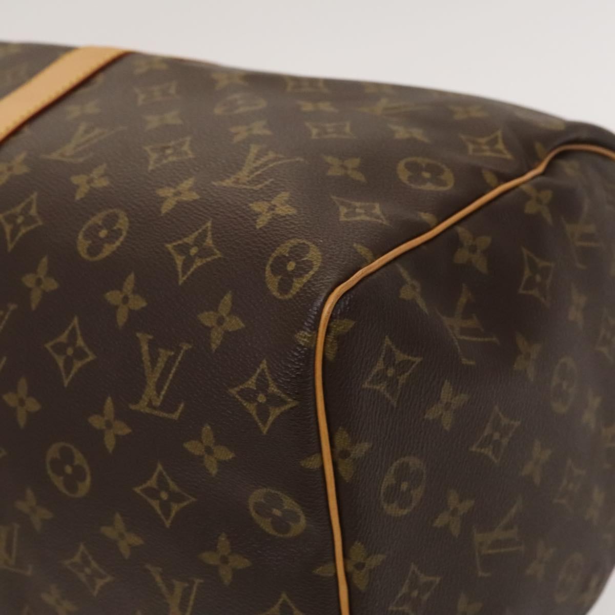 Louis Vuitton Keepall 50, Brown, Canvas, travel