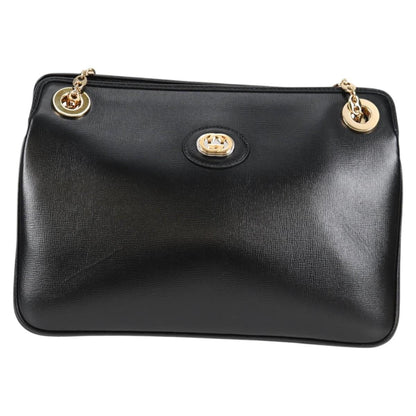 Gucci Marina, Black, Leather, shoulder