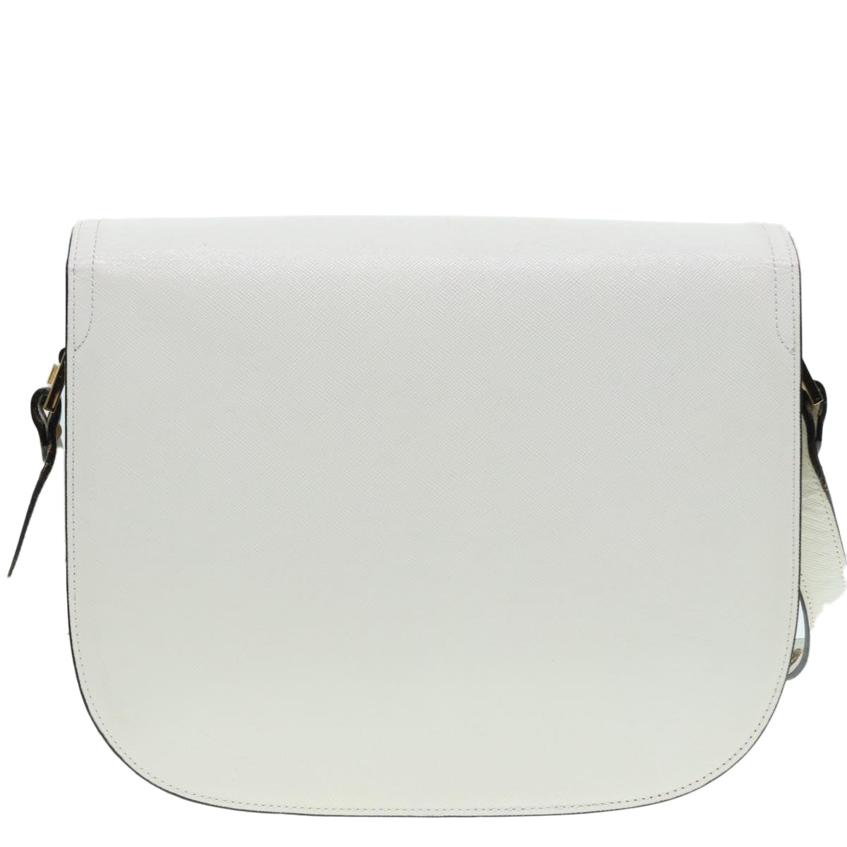 Yves Saint Laurent Mombasa, White, Leather, shoulder