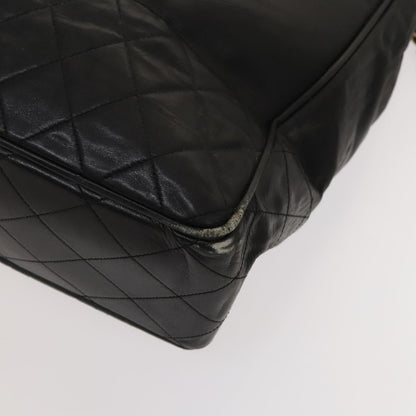 Chanel Quilted, Black, Leather, shoulder