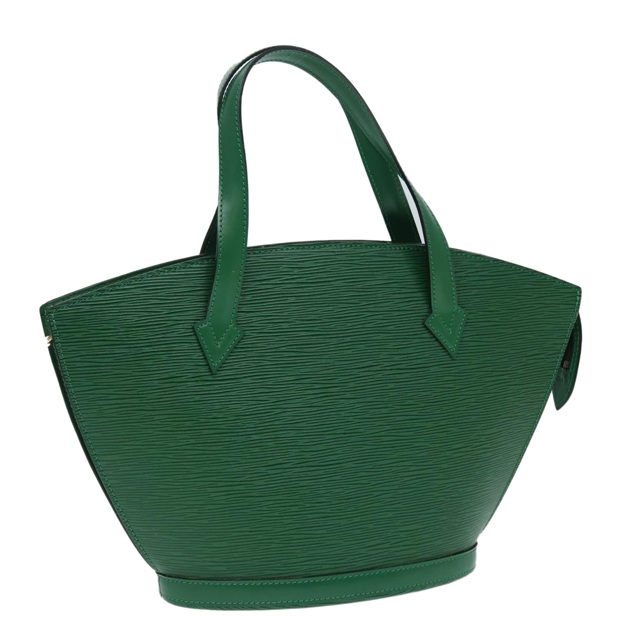 Louis Vuitton Saint Jacques, Green, Leather, handbag