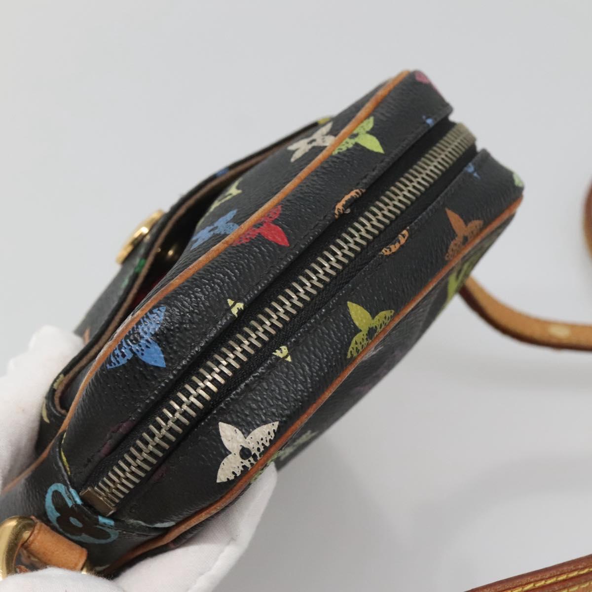 Louis Vuitton Rift, Black, Canvas, shoulder