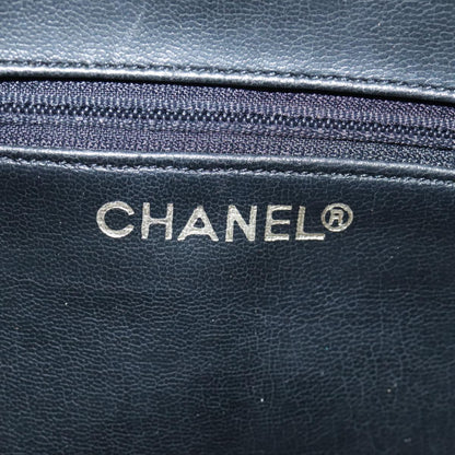 Chanel Camera, Black, Leather, shoulder