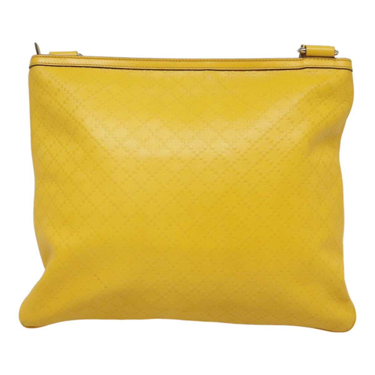 Gucci Diamantissima, Yellow, Leather, shoulder