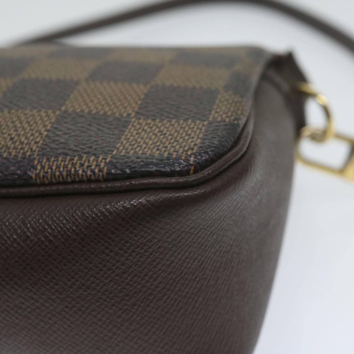 Louis Vuitton Cosmetic pouch, Brown, Canvas, clutch