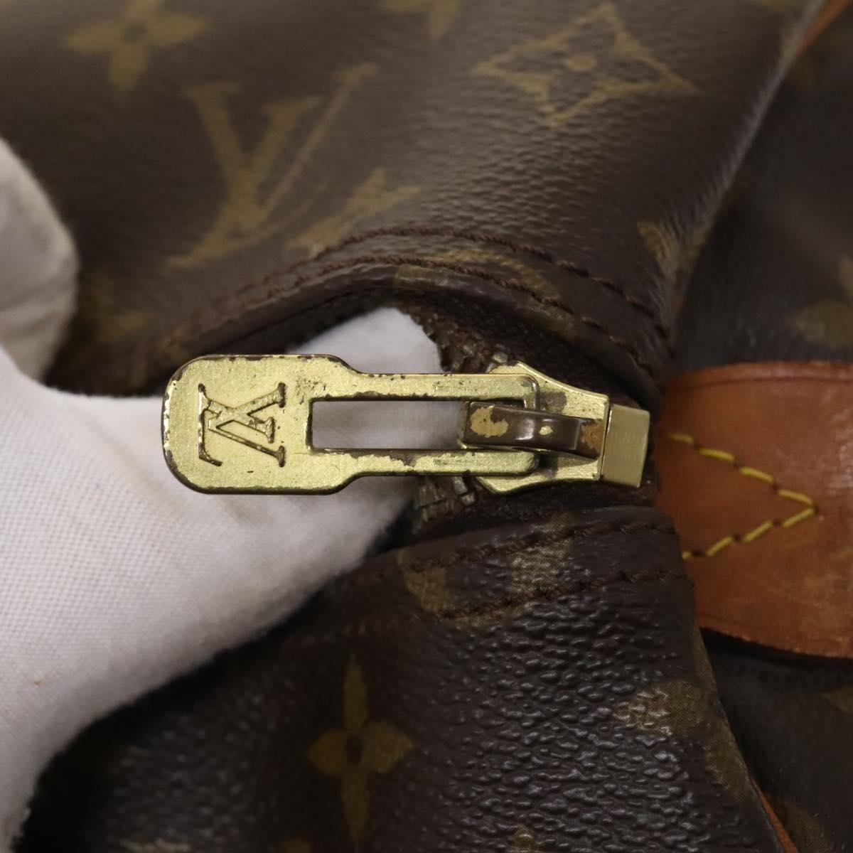 Louis Vuitton Keepall 60, Brown, Canvas, travel