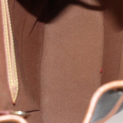 Louis Vuitton Montsouris MM, Brown, Canvas, backpack