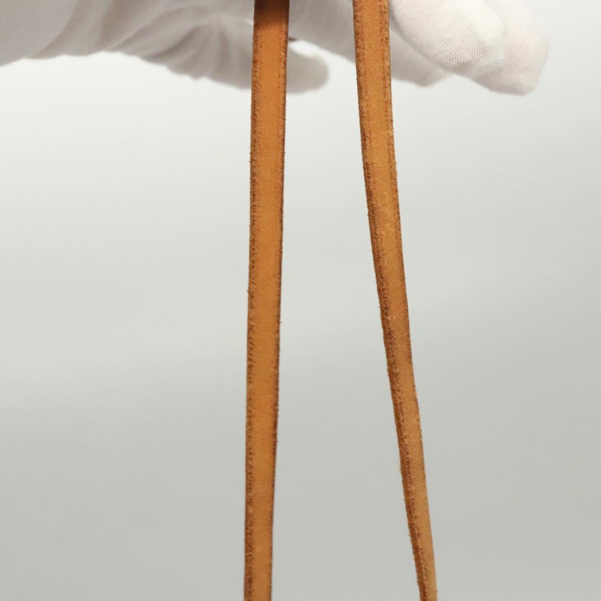 Louis Vuitton Noé, White, Canvas, shoulder