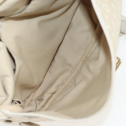 Louis Vuitton Saumur, Beige, Canvas, shoulder