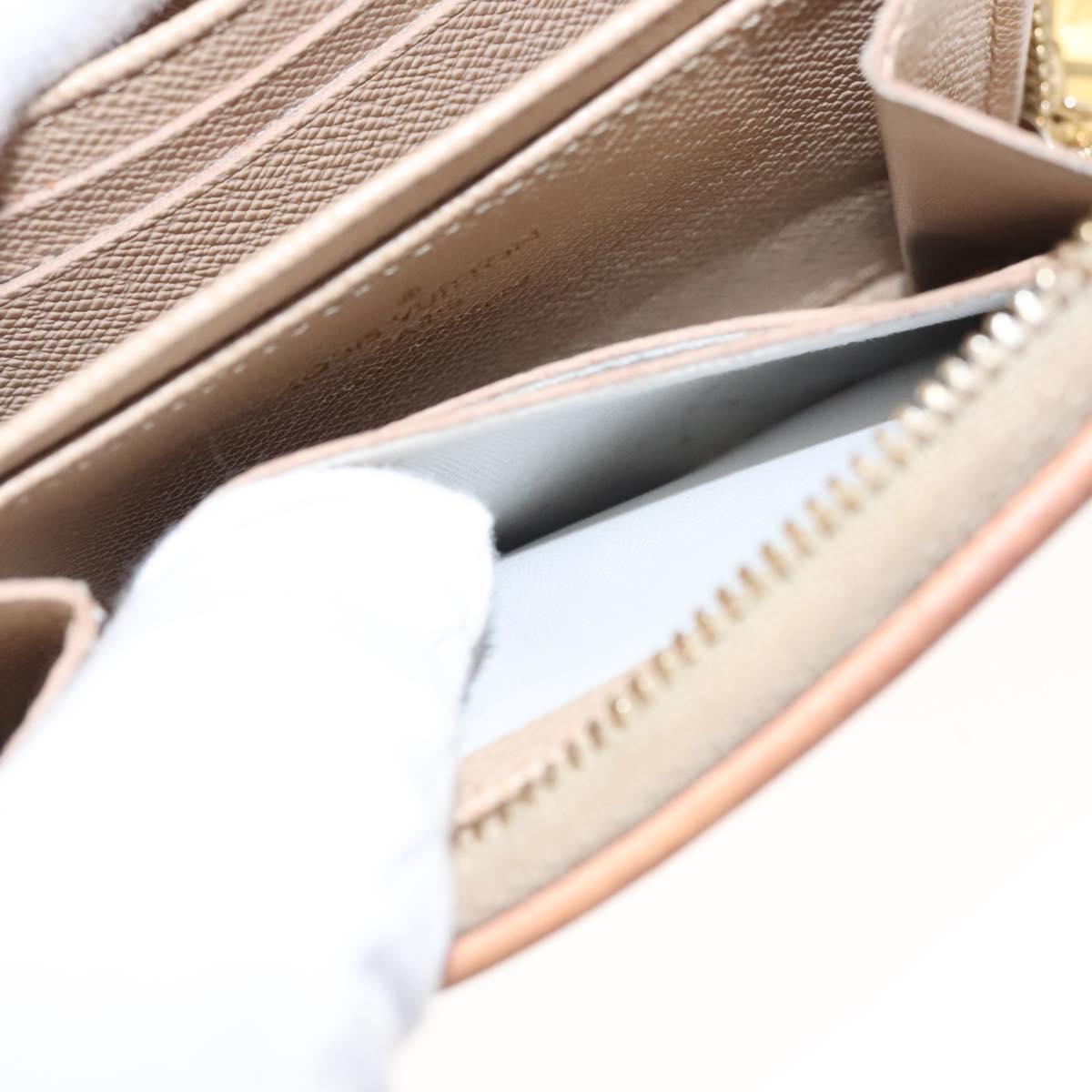 Louis Vuitton Zippy coin purse, Beige, Canvas, wallet