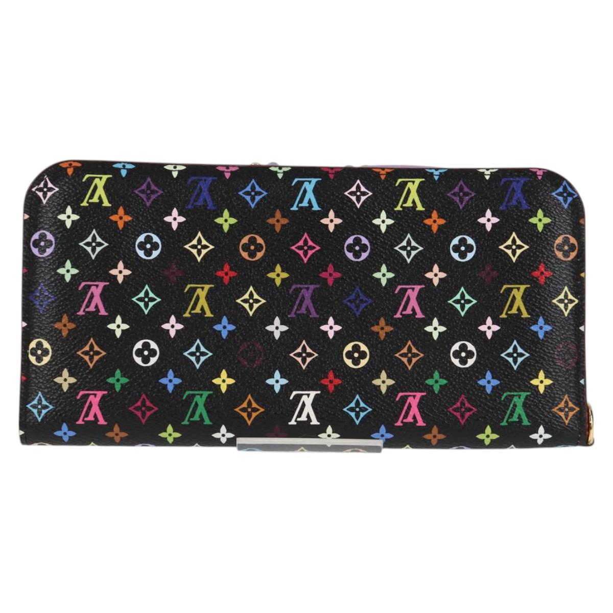 Louis Vuitton Insolite, Black, Canvas, wallet