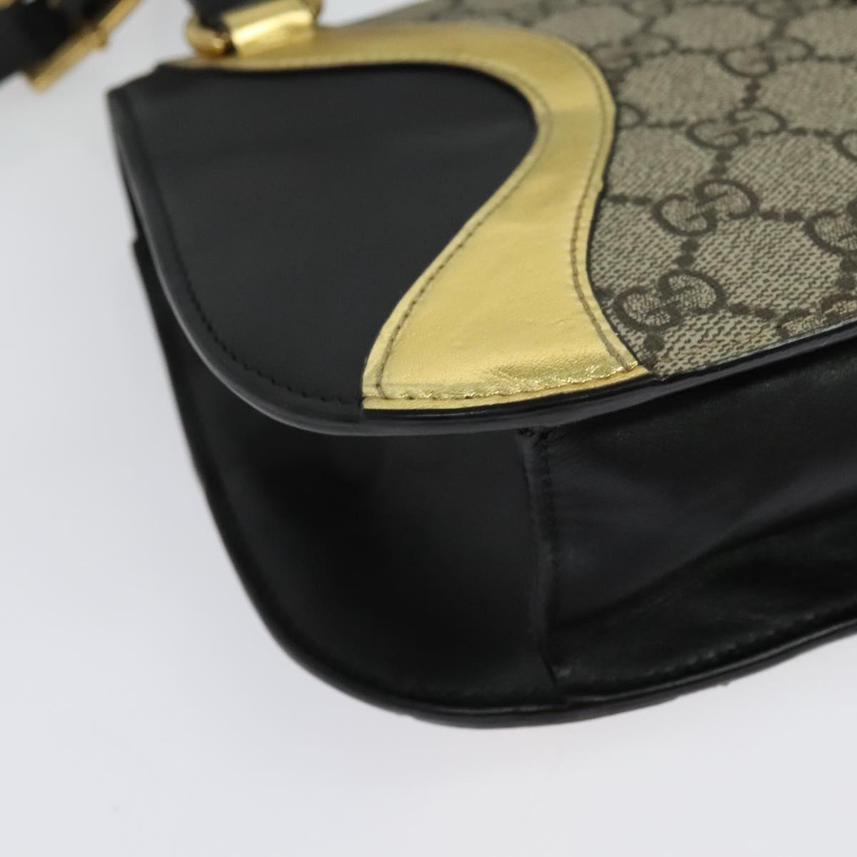 Gucci Osiride, Black, "CANVAS, LEATHER", shoulder