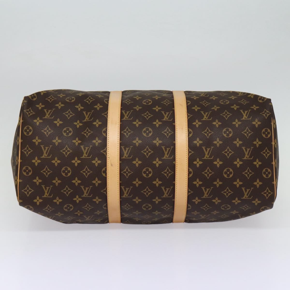 Louis Vuitton Keepall 50, Brown, Canvas, travel