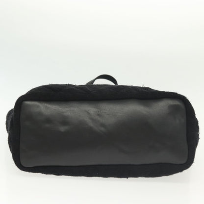 Chanel Logo CC, Black, Leather, tote