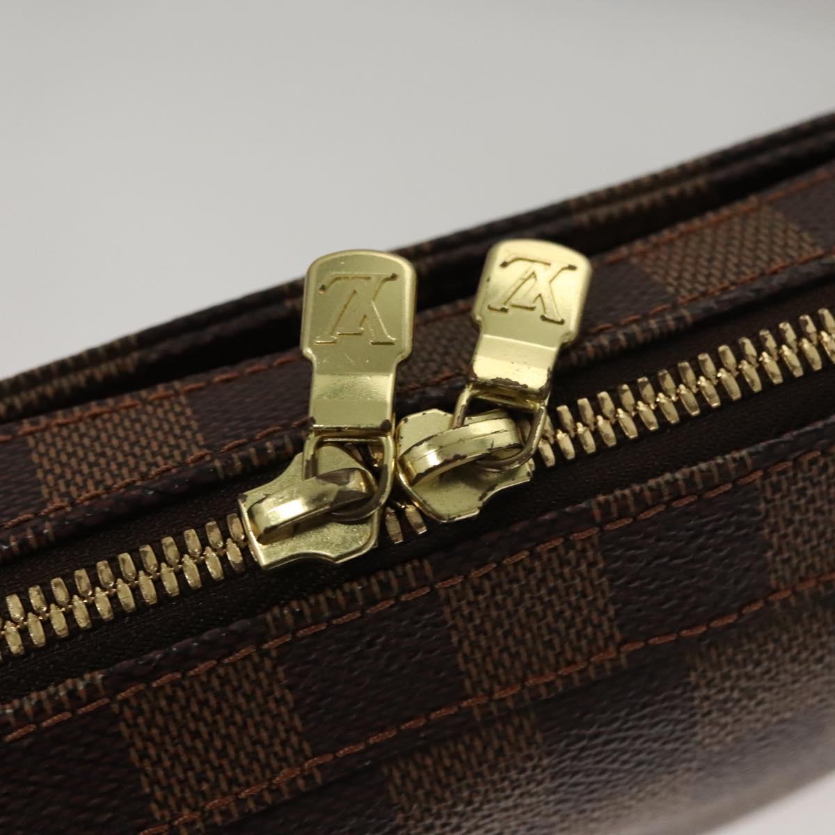 Louis Vuitton Geronimos, Brown, Canvas, shoulder