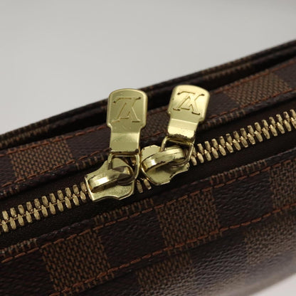 Louis Vuitton Geronimos, Brown, Canvas, shoulder