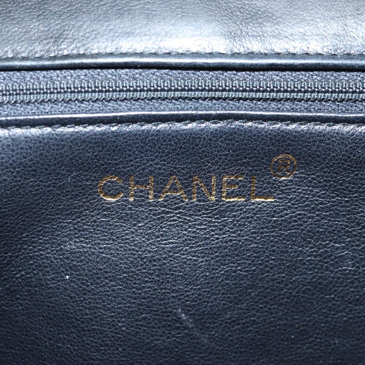Chanel Tassel, Black, Leather, shoulder