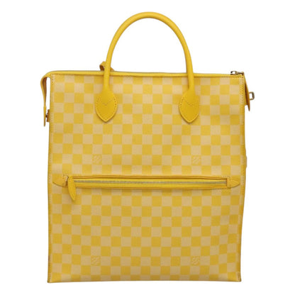Louis Vuitton, Yellow, Canvas, handbag