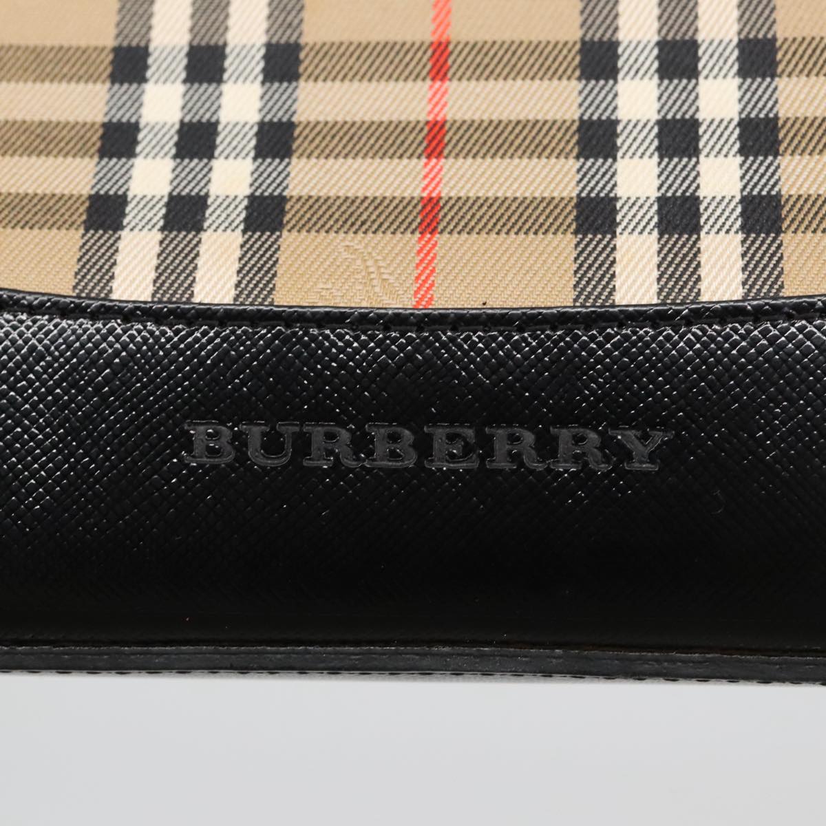 Burberry Nova Check, Beige, Canvas, shoulder