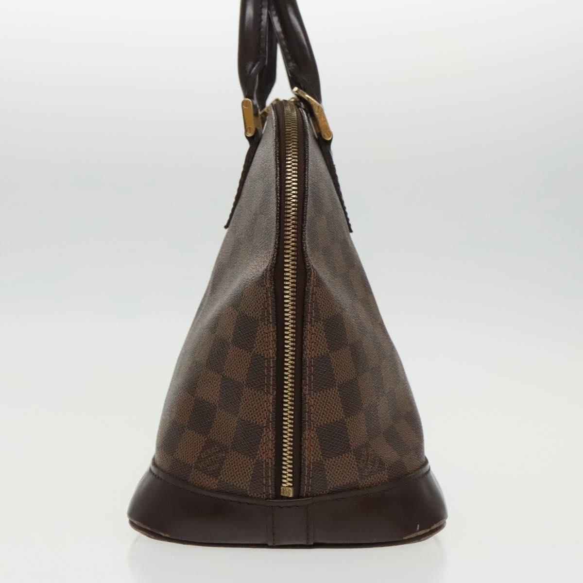 Louis Vuitton Vintage Alma Handbag Damier, BROWN, CANVAS, Handbag