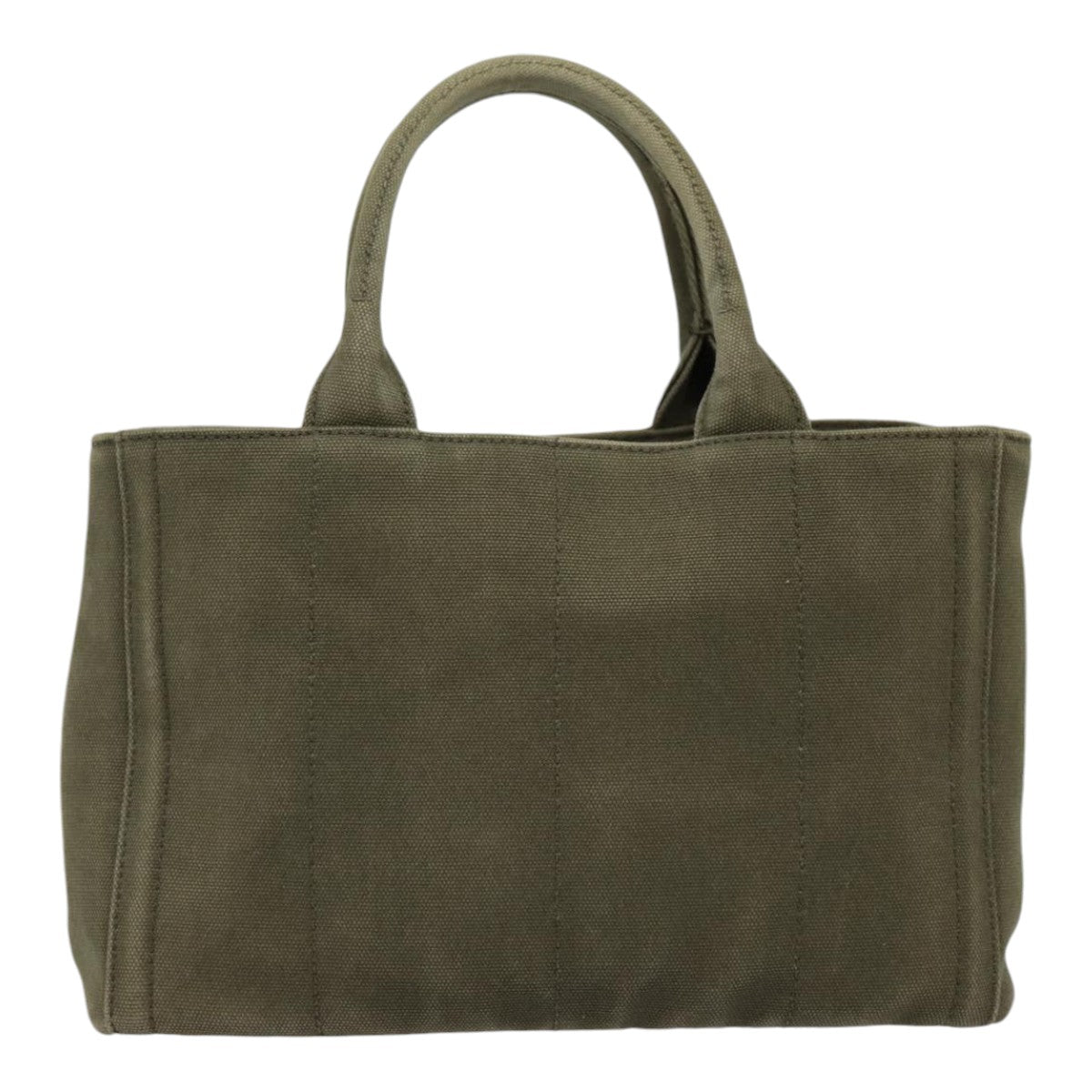 Prada Canapa, Khaki, Canvas, handbag