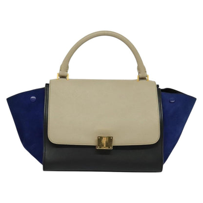 Céline Trapèze, Multicolour, Leather, handbag